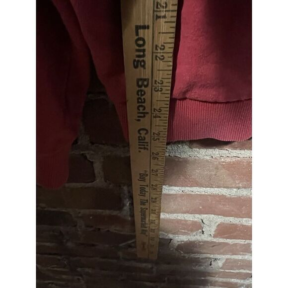 ASOS Design Colorblock Crewneck Sweatshirt Small Red Blue - Picture 5 of 6